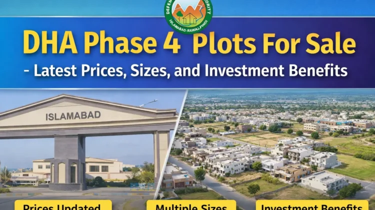 DHA Phase 4 Plots For Sale